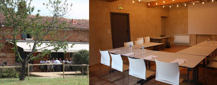 Terrasse de la Cerisaie de Rochemontès