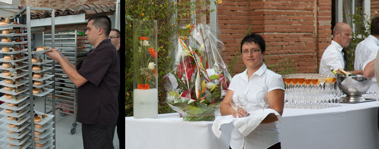 Traiteurs à l’Orangerie de Rochemontès