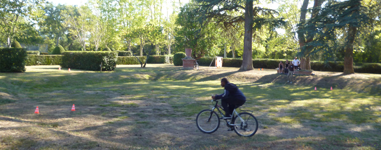 Activités dans le parc du domaine de Rochemontès