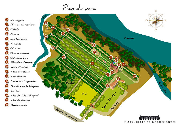 Plan du parc
