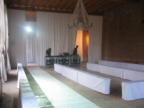 Défilé de mode à l'Orangerie de Rochemontès