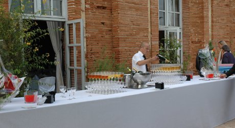 Buffet devant l'Orangerie