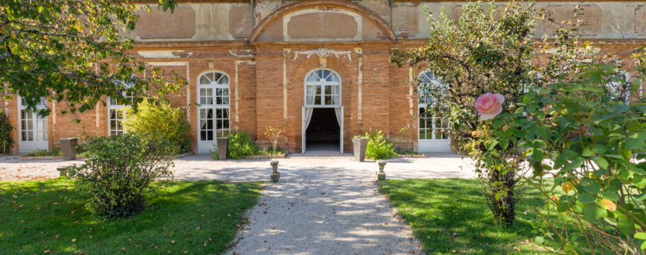 Façade de l'Orangerie de Rochemontès